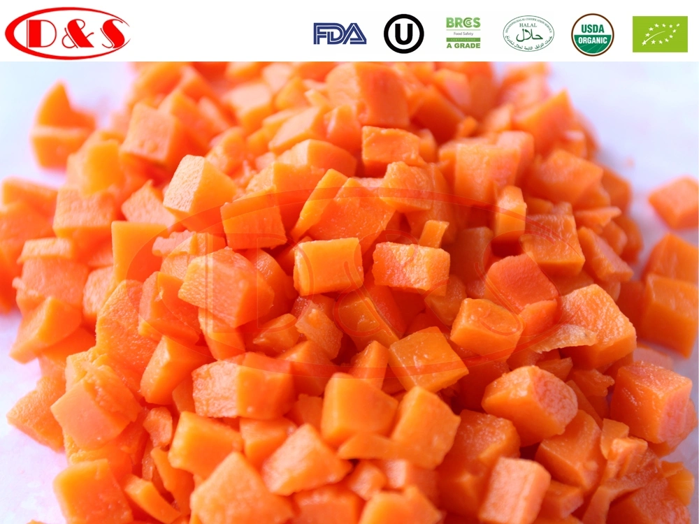 Export Standard Frozen Sliced Carrot